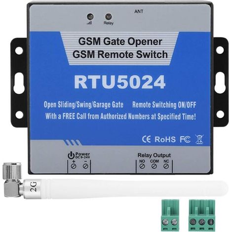 Sistema di controllo accessi, RTU5024 GSM Mobile Phone Access Controller SMS Remote Control Switch Controllo porta