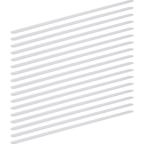 Relaxdays Non Slip Strips, Set of 34, 60 cm Length, Anti-Slip Shower Treads for Shower, Bathtub and Steps, Transparent