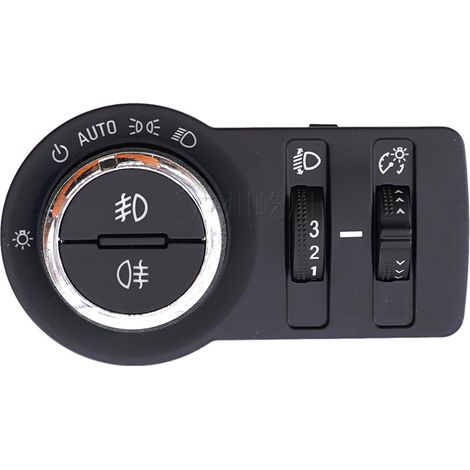 13301752 est un commutateur de réglage des phares et des feux de brouillard/commutateur combiné de phares pour les voitures Chevrolet Cruze. (1/2)