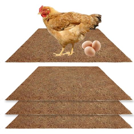 Lot de 4 coussins nid pour poules pondées, réutilisables, lavables (1/5)