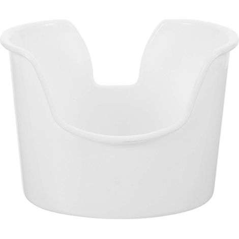 Bassin de lavage auriculaire, bassin d'extraction de cérumen, accessoire pour système de lavage auriculaire, support pour bassin de lavage auriculaire-12.50X9.00X7.50CM