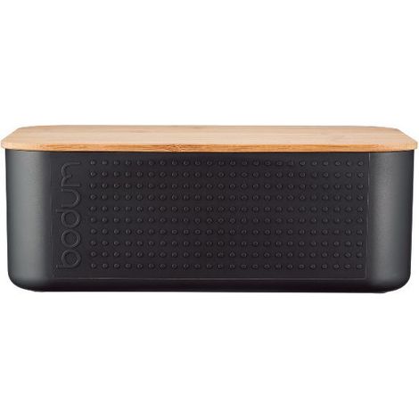 Caja de pan 29 x 19 x 11 cm negra - Bistro - Bodum