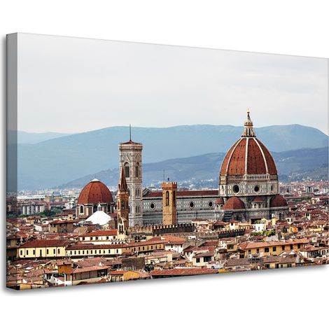 Leinwandgemälde Architektur von Florenz 90 x 60 cm