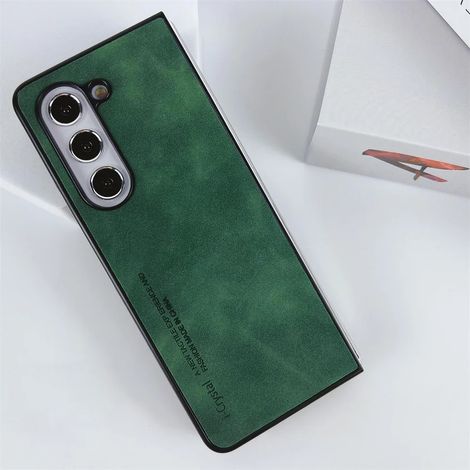 (Vert, Galaxy Z Fold7) Coque de téléphone mate ultra-fine de qualité supérieure, protection de l'objectif, résistante aux chocs et aux rayures