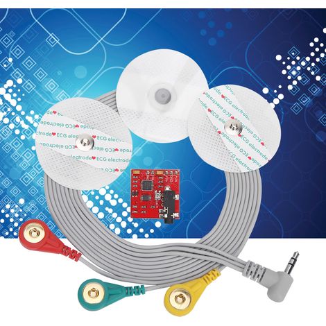 Capteur électromyographique, capteur de signal musculaire avec ligne de connexion EMG, capteur EMG (1/5)