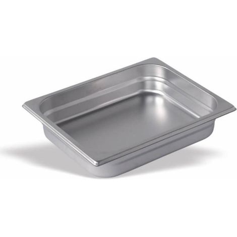 Bac Gastro Inox GN 1/2 - P 20 mm - Lot de 6 - Pujadas