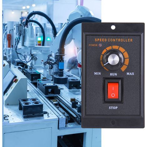DC-51 Gleichstrommotortreiber, Permanentmagnetsteuerung, 120 W, 2,2 A, vorwärtsdrehend, Ausgang 0–220 V DC (1/5)
