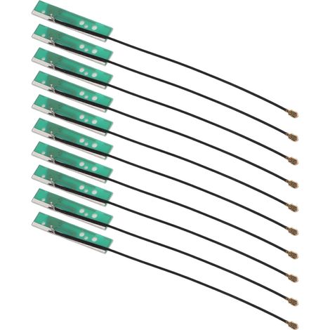10 antennes WiFi intégrées (double bande 2,4G et 5,8G, 3 dBi) avec une interface IPEX antennes internes pour la surveillance sans fil. (1/5)