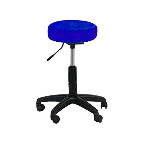 Gima 45210 Sgabello Plastica Skay Regolabile, Nero
