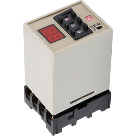 AH3-DM Dual-Mode-Verzögerungs-Timer-Relais 0,01S-99H LED-Anzeige (AC 220V) (1/5)