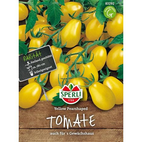 Sperli Cherry - Tomaten Yellow Pearshaped - Gemüsesamen (1/4)
