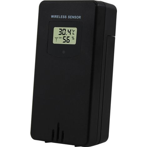 Capteur température & humidité numérique intérieur/extérieur – Station météo avec écran LCD, précision élevée, alimentation USB (1/5)