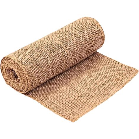CCYKXA Protective Tarp for Tree Trunks - Winter Protection Roll for Garden Maintenance - Environmentally Friendly Jute Material with Moisture Control and Design