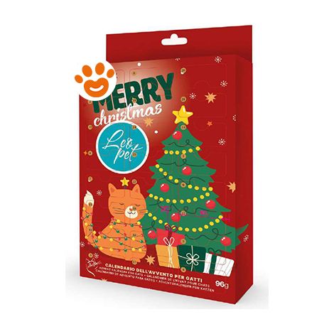 Leopet Cat Calendario dellAvvento Cartoon - Confezione 96 Gr -