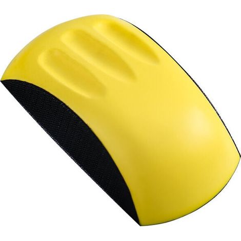 Hand sanding block Bodywork sanding block Diameter: 150 mm MUMU (1/4)
