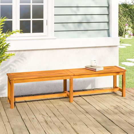 vidaXL Panca da Giardino 180x35x45 cm in Legno Massello di Acacia (1/5)