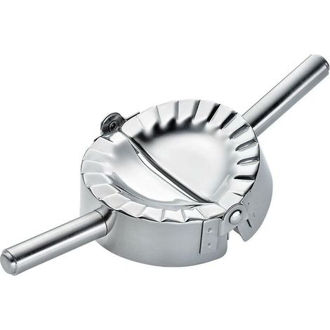 Best Utensils Empanada-Presse aus Edelstahl, Ravioliform, Knödelformer, Teigschneider, Küche