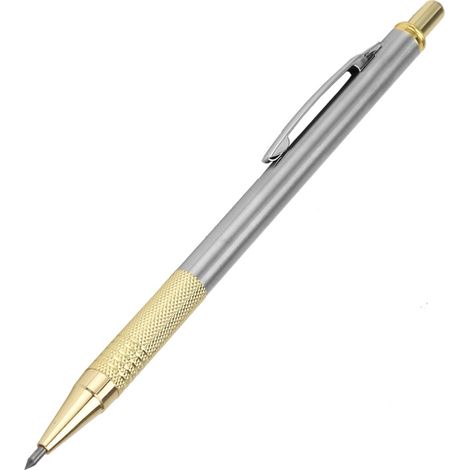 Diamantgravurstift für Glas und Metall, Glasschneid- und Gravierwerkzeug (Gold) (1/5)