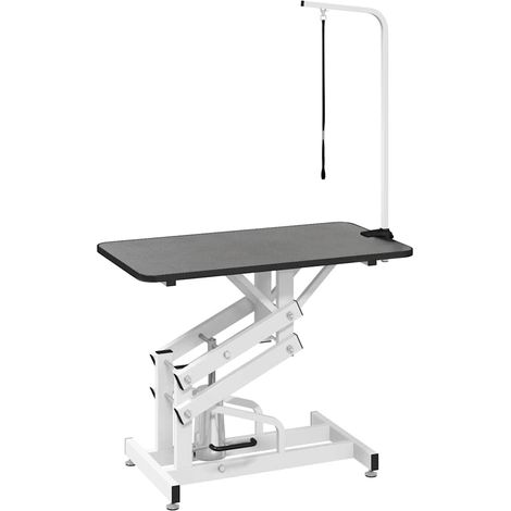 Table Toilettage Ajustable Hydraulique pour Chiens Chats Animaux
