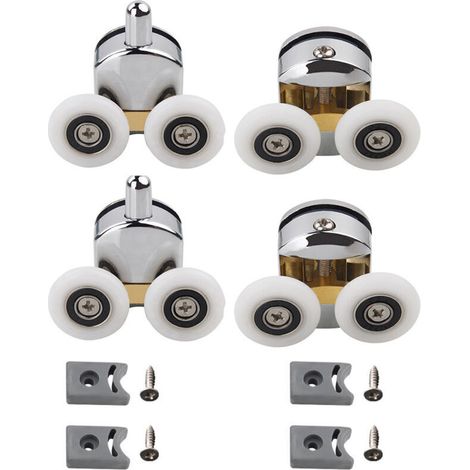 Duschrollen, Durchmesser 25 mm,  scheiben für Zuhause, geeignet für 4–6 mm Glas, Badezimmer,  teile, Zhuoxua