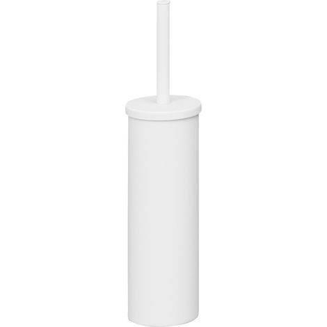 Toilettenbürstenhalter gedy abnehmbares Fach weiß