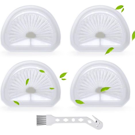 4 Pièces N600601 Filtre pour Black+Decker DVA315J DVA315JF DVA315JBHPC DVA320J DVA325JP Dustbuster Filtre Aspirateur Filtres de Accessoires Pièces de Rechange N600601 & VPF30 & VLPF10 (1/5)