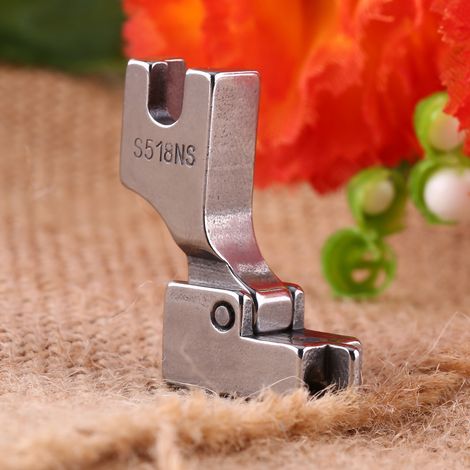 1 unité Pied-de-biche invisible pour machine à coudre industrielle à plat, idéal pour couture précise et professionnelle. (1/5)