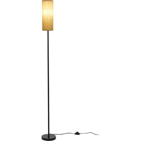 Lampadaire moderne sur pied avec ampoule LED, 3 couleurs de lumière, interrupteur à pied, pour chambre à coucher, salon, bureau (1/5)