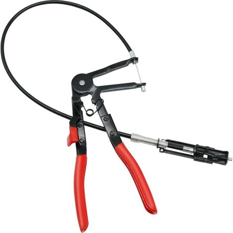 24-Zoll-Schlauchschellenzange, flexible Zange, Drahtspannwerkzeug mit Kabel für Autoreparaturen – Schlauchschellen-Entfernungswerkzeug und Ring- oder Flachbandzange (1/5)