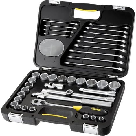 Bussole attacco 1/2"+ Chiavi combinate Set 40 pezzi EXPERT 1-99-056 STANLEY