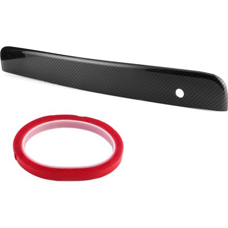 Poignée de porte arrière avec cache décoratif style fibre de carbone, compatible avec les modèles Transporter Caravelle T5.1/T6 et T6.1. (1/5)
