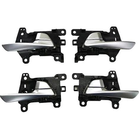 Lot de 4 poignées de porte intérieures avant et arrière pour BMW Ix35 (2016-2021) - Références : 82610-D3010 et 82620-D3010 (1/5)