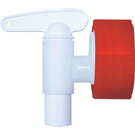 GRAF grifo de vaciado NW 15, rojo, compatible con barril Universal de GRAF
