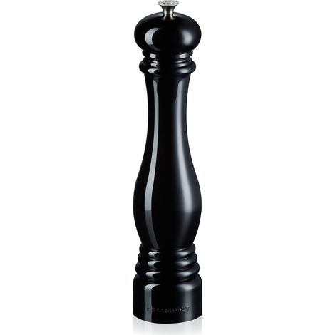 Moulin à Sel Classique Réglable, Grand Modèle, Plastique ABS Résistant aux éclats, Anticorrosion, 518 g, Onyx, 96002800140000 (1/5)