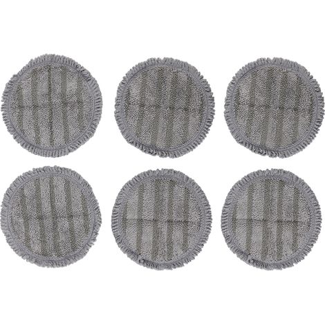 6 Pièces Recharge pour Serpillière Microfibre Compatible Aspirateur-Balai V7 V8 V10 V11 D0103 (1/5)