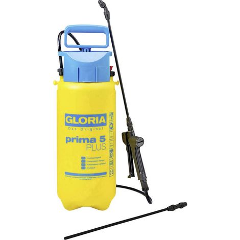 Gloria – Pulvérisateur Prima 5 PLUS 5 l – Pression max 3 bar – Joints EPDM résistants aux acides – Lance et buse en plastique (1/10)
