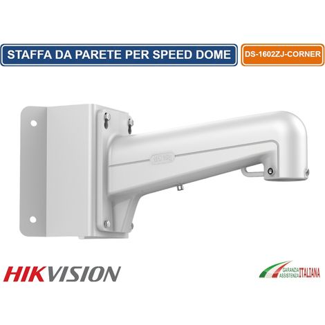 HIKVISION DS-1602ZJ-CORNER STAFFA ANGOLARE DA PARETE PER TELECAMERE SPEED DOME PTZ (1/3)