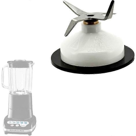 Lame de mixeur en acier inoxydable compatible avec le mixeur KitchenAid Ultra Power Blender 5KSB52 et les robots pâtissiers KitchenAid LX. WHBYV (1/4)