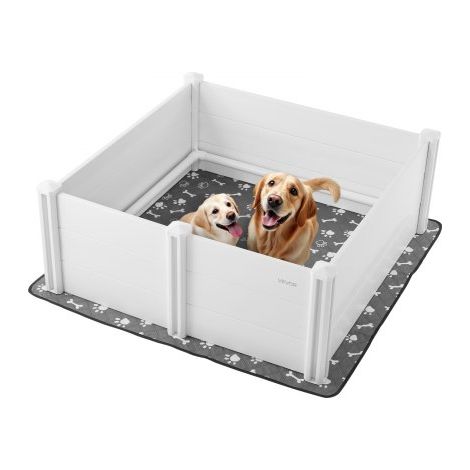Parc de Mise Bas pour Chien - 122x122x46 cm Caisse de Mise Bas (1/5)