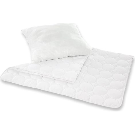 Ensemble couette pour un climat sec et hygiénique 140 x 200 cm, oreiller 70 x 90 cm (1/5)