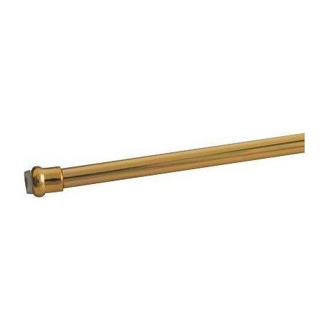 BARRA DE CORTINA EXTENSIBLE UNIVERSAL 63/110 cm - Oro -