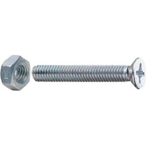 5 x SC VITE P/FERRO TSP 3 X 50MM ZINC C/DADO 20 PZ