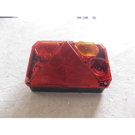 Feu RADEX 6400 droit 6 fonctions pour remorque (1/2)