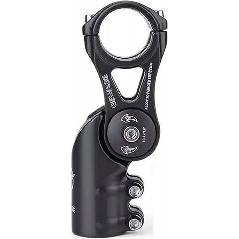 Attacco manubrio regolabile in alluminio AHEAD per bicicletta, 31,8" 75 mm (1/4)