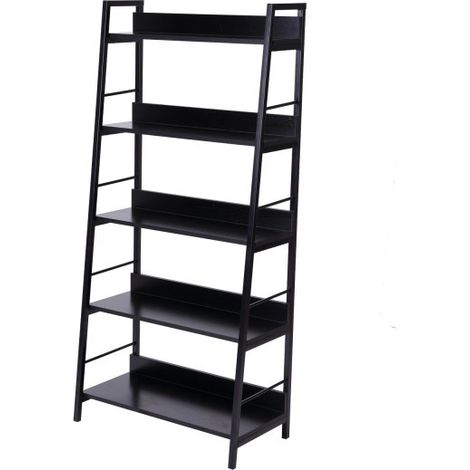 Etagère Bibliothèque Célia noire (1/5)