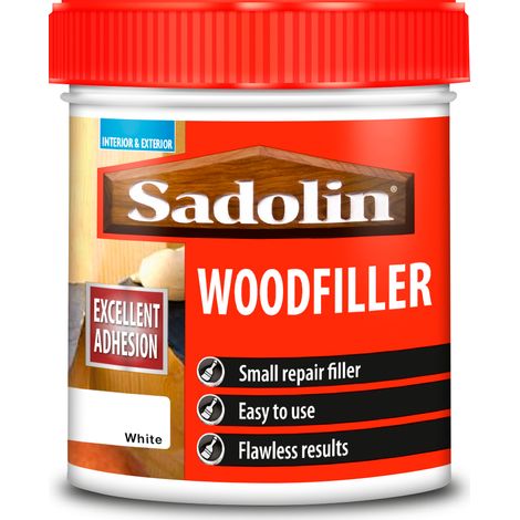 Sadolin Woodfiller - White - 250ml