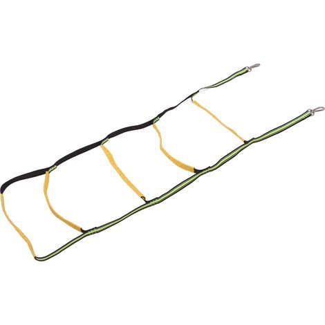 Échelle de Corde Pliable 5 Marches pour Piscine, Bateau et Spa - Portable et Léger (1/5)