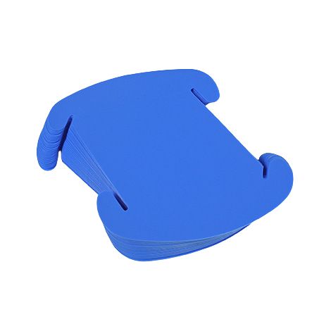 Lot de 30, Lampe Puzzle Abat-Jour, Luminaire IQ Plafond Chevet Lumière Blanche, Diamètre Env 40 cm, avec Câble Interrupteur Douille E27, Bleu, Blanc, luminaire économique et robuste, prêt à l'emploi (1/5)