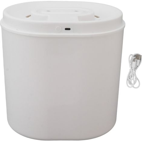 Humidificateur de bureau silencieux, grande capacité 6 L, double pulvérisation, alimentation USB, idéal pour la chambre, le bureau et les voyages. (1/5)