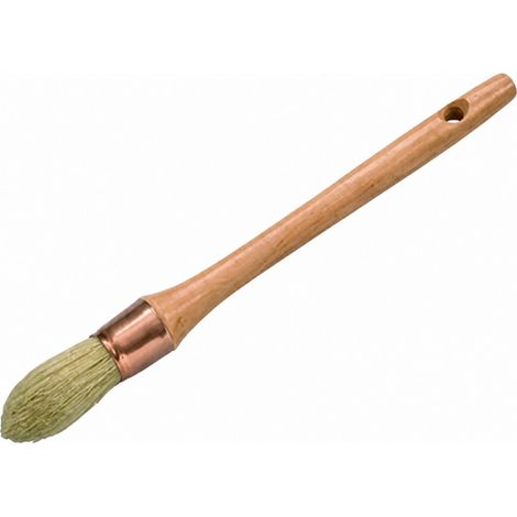 Pennello savy rechampir setole naturali manico lungo 25 mm